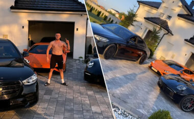 Mercedes, Lamborghini e Porsche – Don Xhoni prezanton koleksionin e tij të veturave luksoze: E falënderoj Allahun për gjithçka që më ka dhënë`