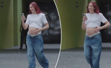 Dua Lipa shfaqet “shtatzënë” në reklamën e re për ‘Porsche’, fansat vërshojnë me komente
