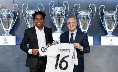 Endrick nënshkruan kontratën dhe prezantohet zyrtarisht si lojtar i Real Madridit