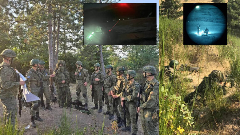 Njësitet e FSK-së të gatshme për mision: Trajnim me municion real për Forcat Tokësore