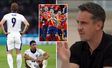 Gary Neville kërkon një ndryshim të madh të rregullave për turnetë ndërkombëtar pas Euro 2024