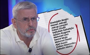 “Faton Zhubi, Sejfullah Sahatçiu e Qazim Rugova”, Neziri me emër e mbiemër përmend shqiptarët e UDB-së që e keqtrajtuan