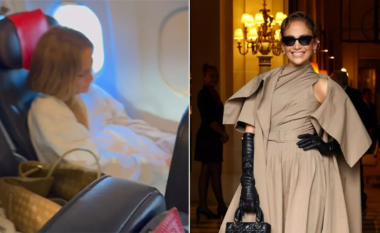 Jennifer Lopez udhëton në klasin ekonomik të aeroplanit, befason udhëtarët e thjeshtë me prezencën e saj