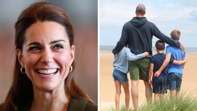Kate Middleton theu traditën mbretërore me publikimin e fotografive private të familjes