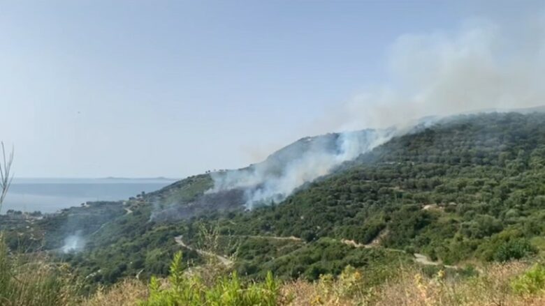 Lokalizohet zjarri që shpërtheu në vendbanimin Prebeg të Shtipit