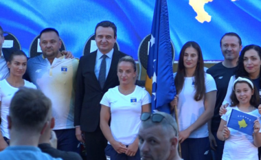 Osmani e Kurti dorëzojnë flamurin e Kosovës tek ekipi olimpik për “Paris 2024”