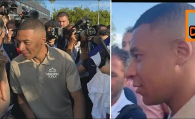 Mbappe kalon testet mjekësore te Real Madridi, vërshohet nga tifozët dhe jep autografe