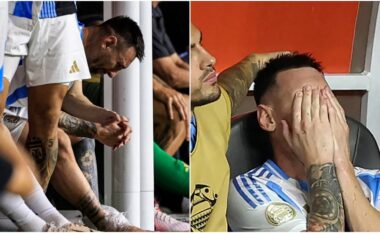 Messi shpërtheu në lot në bankën rezervë, ai pësoi një lëndim të rëndë