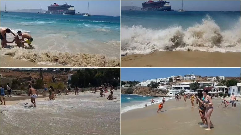 Dy të lënduar, gjërat e pushuesve përfunduan në ujë, arrestohet kapiteni – pasi një anije ‘trazoi valët’ në një plazh të Greqisë
