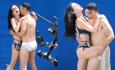 Katy Perry shfaqet gjysmë e zhveshur për skenat provokative të videoklipit të ri