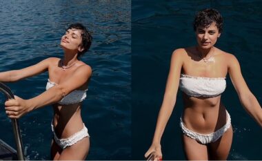Modelja e “Victoria’s Secret”, Taylor Hill magjeps me fotografitë në bikini, gjatë arratisjes italiane