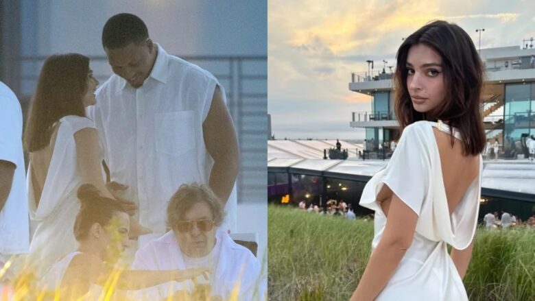 Emily Ratajkowski u pa duke u afruar me Grant Williams, teksa modelja dhe ylli i NBA-së shijojnë festën ekskluzive të Michael Rubin