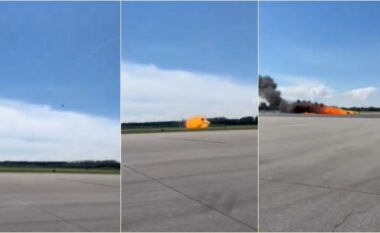 Një aeroplan luftarak rrëzohet gjatë fluturimit stërvitor në Poloni – mediat sjellin detajet dhe pamjet