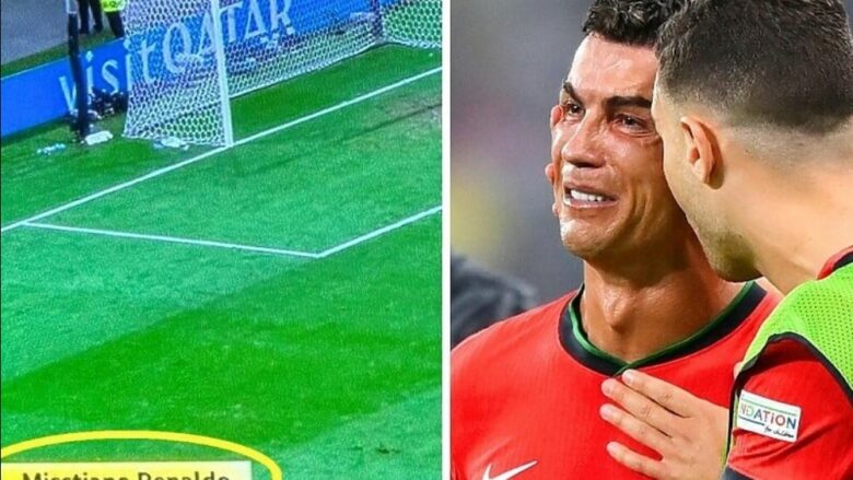 BBC u tall me Ronaldon, i vendosi një “emër të ri” pas penalltisë së humbur ndaj Sllovenisë