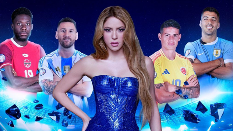 Shakira do të performojë në finalen e ‘Copa America 2024’