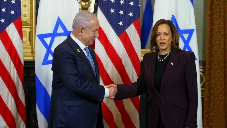 Harris ‘qorton’ Netanyahun – ka një mesazh të fuqishëm për izraelitët dhe palestinezët