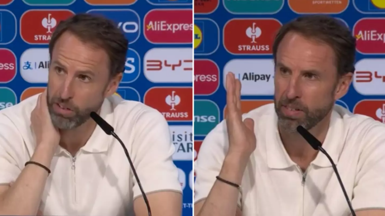 Southgate mbeti i habitur nga pyetja e gazetarit në konferencën për shtyp