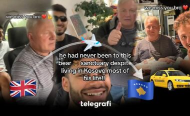 Taksisti kosovar flet për videon virale në “TikTok”, turistët e huaj mësuan të thonë në shqip “mirëdita” dhe “ditën e mirë”