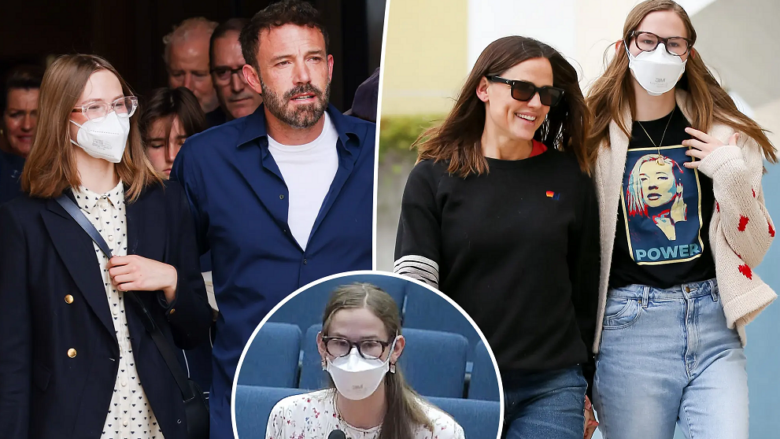 Vajza e Ben Affleck dhe Jennifer Garner del gjithmonë me maskë në publik – bëhet e ditur se nga cila sëmundje vuan