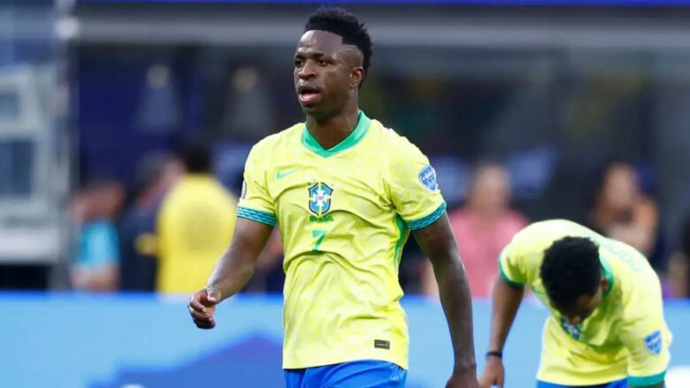 Vinicius Jr merr përsipër fajin për eliminimin e Brazilit nga Copa America