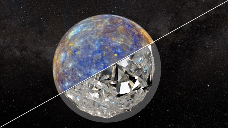 I vogël në madhësi por fsheh një sekret të madh, shkencëtarët thonë se Merkuri ka një shtresë diamanti deri në 18 kilometra të trashë