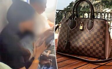 Refuzoi ta lë në dysheme çantën 3 mijë dollarëshe Louis Vuitton, pasagjerja nga Kina nxirret nga aeroplani