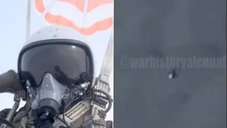 Katapultohet për t’i shpëtuar më të keqes, piloti rus filmon aeroplanin e tij duke rënë në tokë