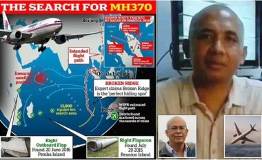 A është zgjidhur më në fund misteri i aeroplanit MH370, eksperti pretendon se mund të ketë gjetur vendin e rrëzimi të fluturakes së Malaysian Airlines?