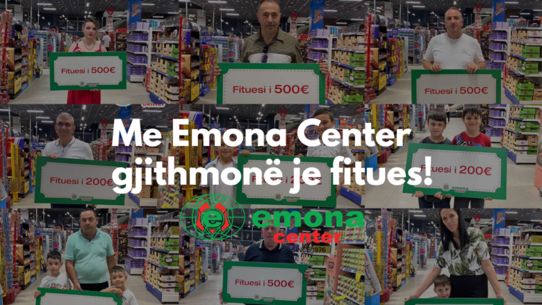 Zgjedhen disa nga fituesit e shpërblimeve cash nga loja e madhe në Emona Center!