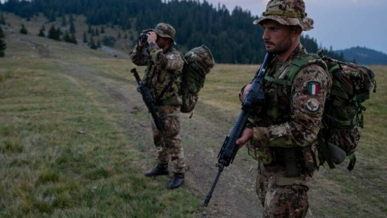 KFOR publishes images during patrolling on the Kosovo-Serbia border ...