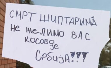 “Vdekje shqiptarëve, Kosova është Serbi” – një tjetër grafit me thirrje për vrasjen e shqiptarëve shfaqet në Bujanoc