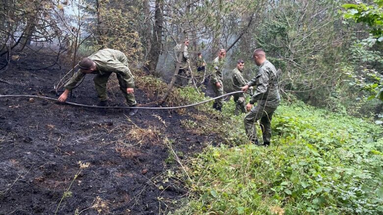 FSK po mbështet autoritetet civile për menaxhimin e vatrave të zjarrit