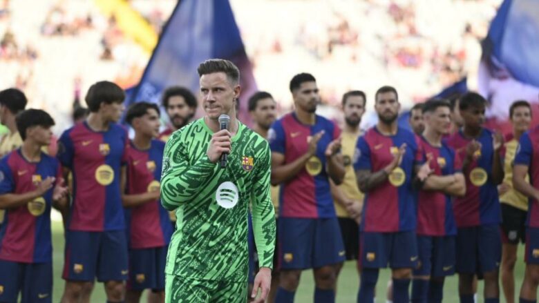 Ter Stegen reagon pasi Barcelona pësoi humbje të thellë nga Monaco