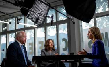 A u tregua e suksesshme në intervistën e parë të madhe Kamala Harris?