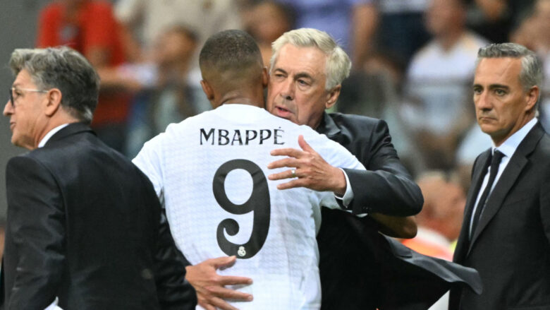 Ancelotti tregon sa gola pret që Mbappe t’i shënojë këtë sezon