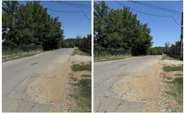 Gropa në rrugën “Luigj Palaj” shqetësim për ata që lëvizin në këtë rrugë