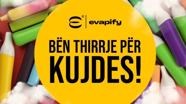 Vapes me afat te skaduar në treg: Evapify bën thirrje për kujdes!