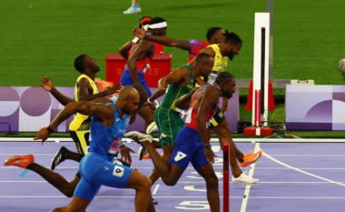 Vendos foto-finishi në 100 metra për meshkuj, amerikani Noah Lyles fiton medaljen e artë në Paris 2024