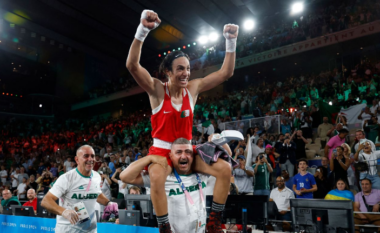 Imane Khelif shkruan historinë për vendin e saj, fiton medaljen e artë në boks në peshën deri në 66 kilogram