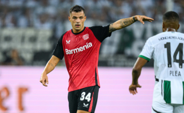 Granit Xhaka me statistika fantastike nda Borussia M’Gladbach: Një gol, 117 prekje topi, 98 pasime të sakta 