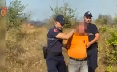 Policia në Shqipëri identifikon të dyshuarin për zjarrvënie, arrestohet 48-vjeçari