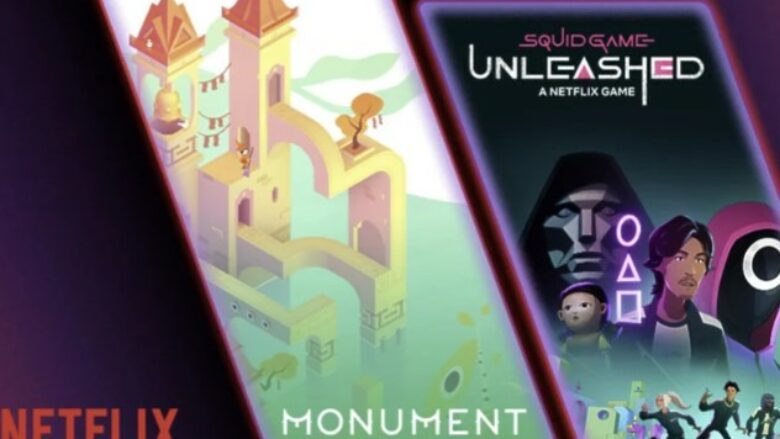 Netflix prezantoi Squid Game: Unleashed dhe Monument Valley 3