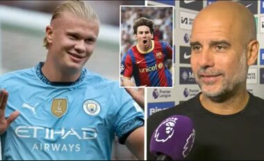 Guardiola e krahason Haalandin me Leo Messin: Të shënosh këta gola është e pabesueshme