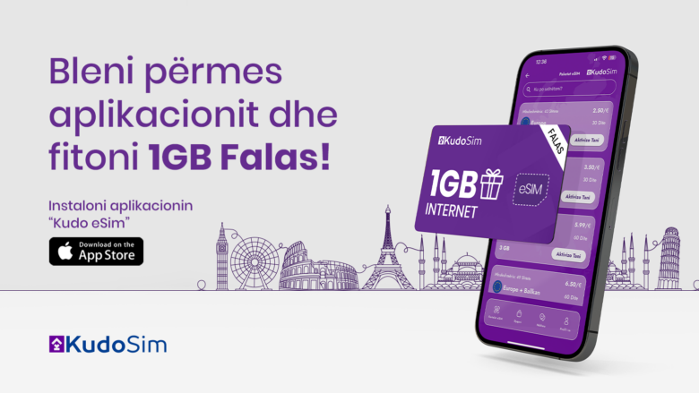 Udhëtoni në Evropë? Ja si të merrni 1GB internet falas!