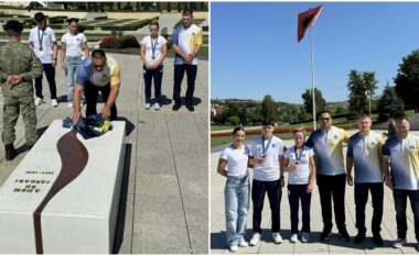 “Mirëmëngjesi nga Prekazi heroik”, ekipi i xhudos viziton kompleksin memorial pas suksesit në Lojërat Olimpike