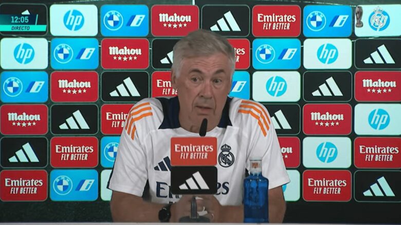 Ancelotti ripërsërit qëndrimin e Real Madridit për nënshkrimet e reja të mundshme