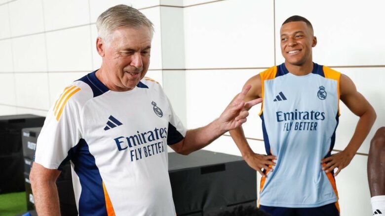 Ancelotti: Mbappe duhet të përshtatet me Real Madridin