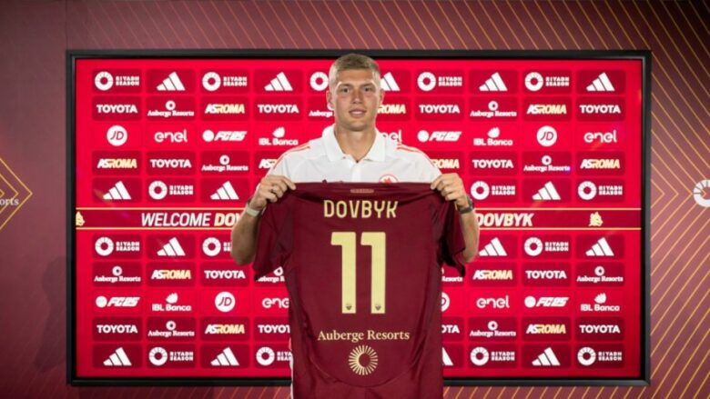 Zyrtare: Artem Dobvyk prezantohet si lojtari më i ri i Romës