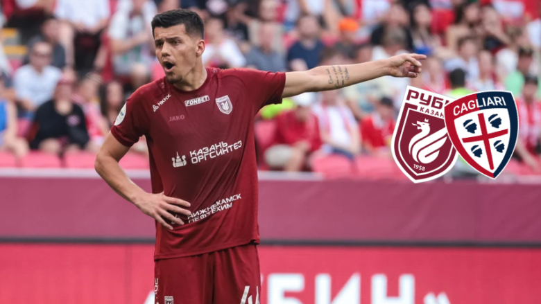 Cagliari insiston për Mirlind Dakun, por Rubin Kazan do 10 milionë euro – mësohen detajet e ofertës