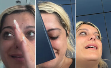 Skandal në aeroport, Bebe Rexhës i ndalohet hyrja në aeroplan veç pse i foli në shqip sigurimit – shfaqet duke qarë në video